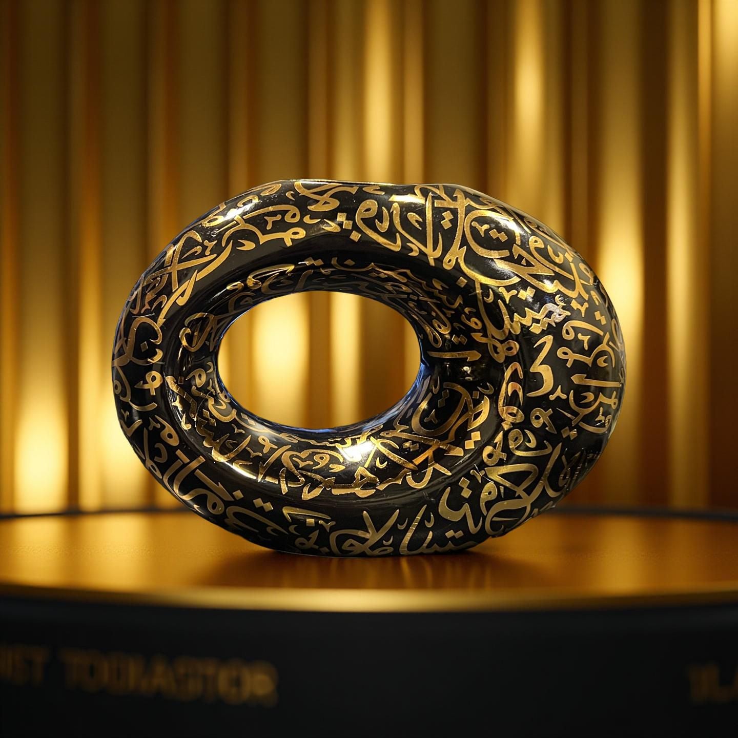 Dubai Museum Black – Timeless Arabian Artistry