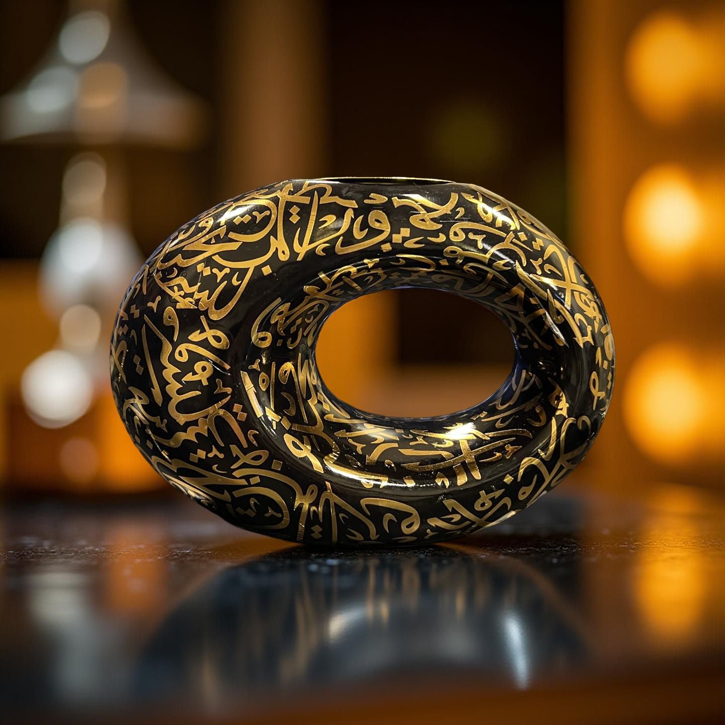 Dubai Museum Black – Timeless Arabian Artistry